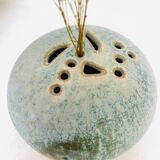 Dried flower pick, ceramic, 1970