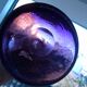 Blown glass vase