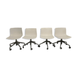 4 Cataifa 46 office chairs by Arper