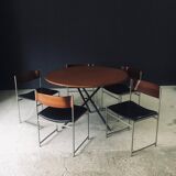Mid-Century Modern SM08 Dining Chair Set by Cees Braakman for Ums Pastoe, Netherlands, 1960s, Set of 5