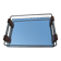 Plateau de service en bois et miroir