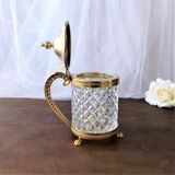 Candy box glass and brass