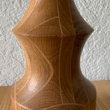 Wooden lamp foot