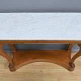 Console en Merisier, époque Restauration – Début XIXe