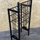 Porte-revues de Wiener Werkstätte Autriche en acajou et laiton vers 1900