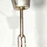 Lámpara de techo de cristal. España, 1940s.