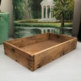 Old wooden box industrial
