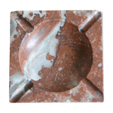 Red marble ashtray