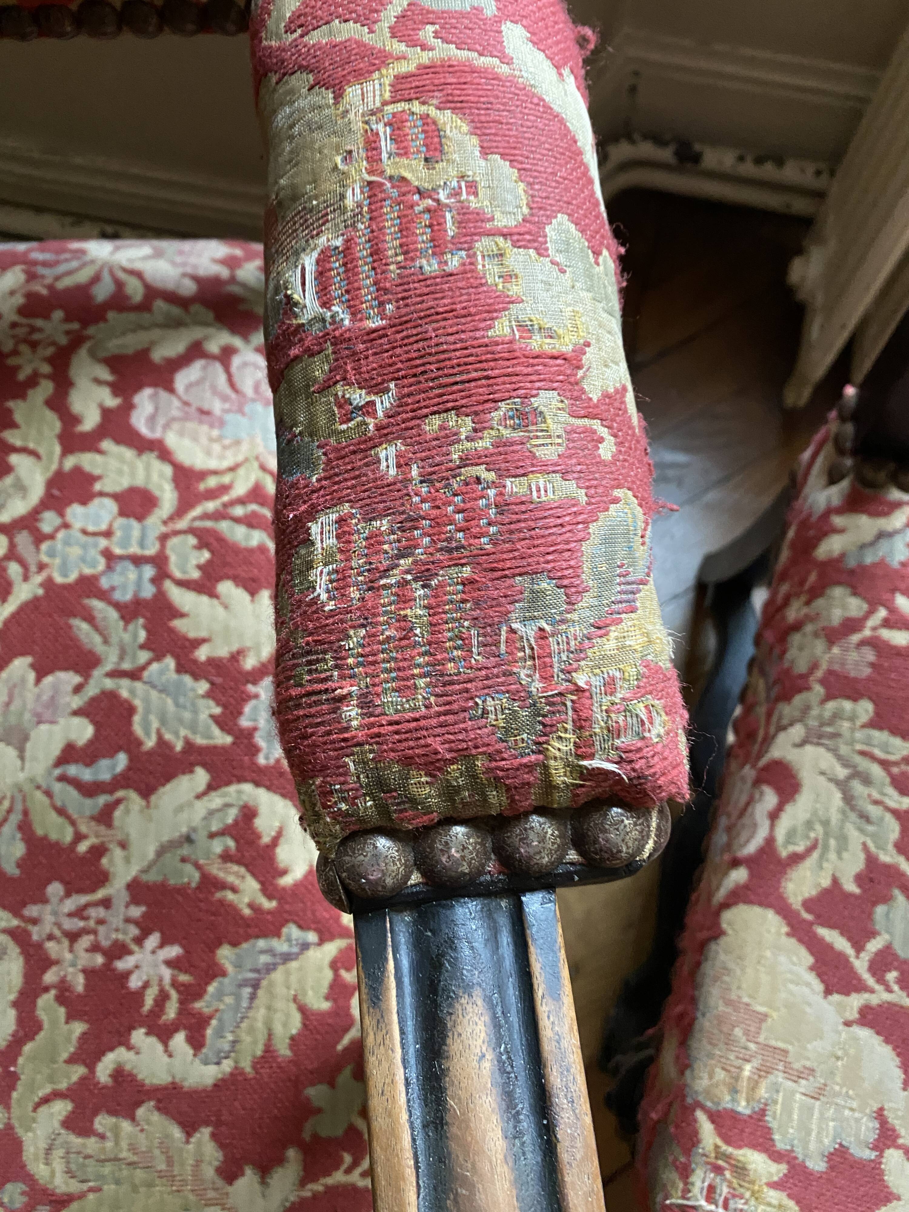 Napoleon III armchairs and chairs