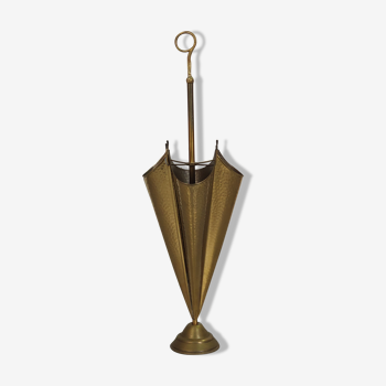 Vintage brass umbrella holder