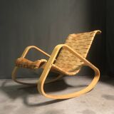 Chaise longue dondolo par luigi crassevig pour crassevig, années 1970