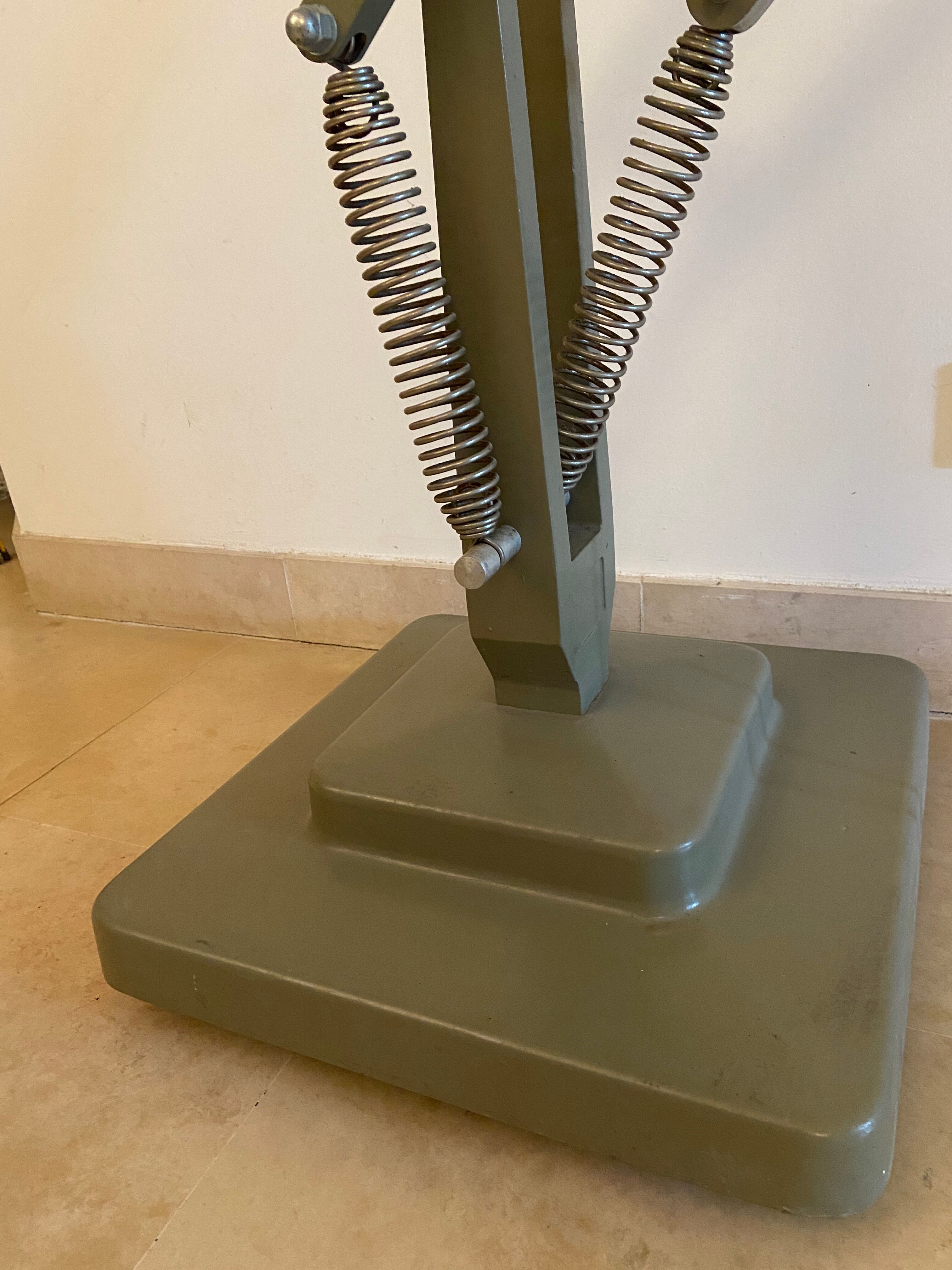 Giant floor lamp, Georges Cawardine, Anglepoise 1227