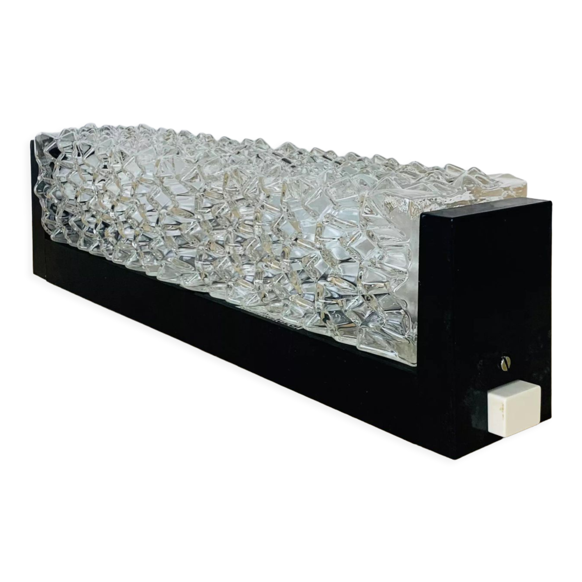 Wall lamp rectangle glass rectangle years 50 RZB Leuchten