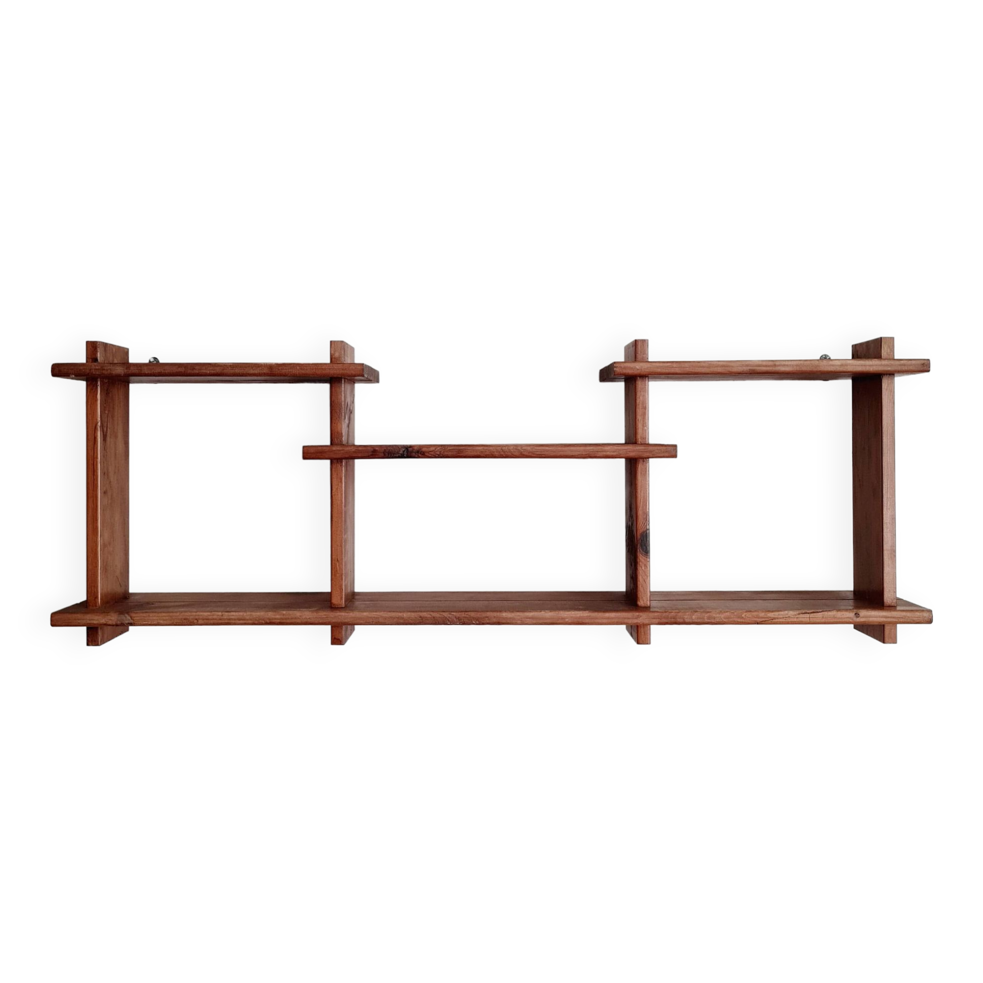 Etagère murale ancienne en bois