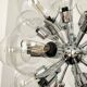 Chromed 1970s Sputnik Chandelier by Motoko Ishii for Staff