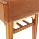 Set of 2 mahogany bedside tables by Axel Larsson, Sweden 1950