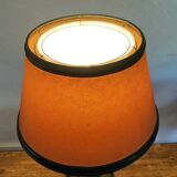 Lampe Art Déco Attribuée à Paul Dupré Lafon / Cuir Se killier et Parch