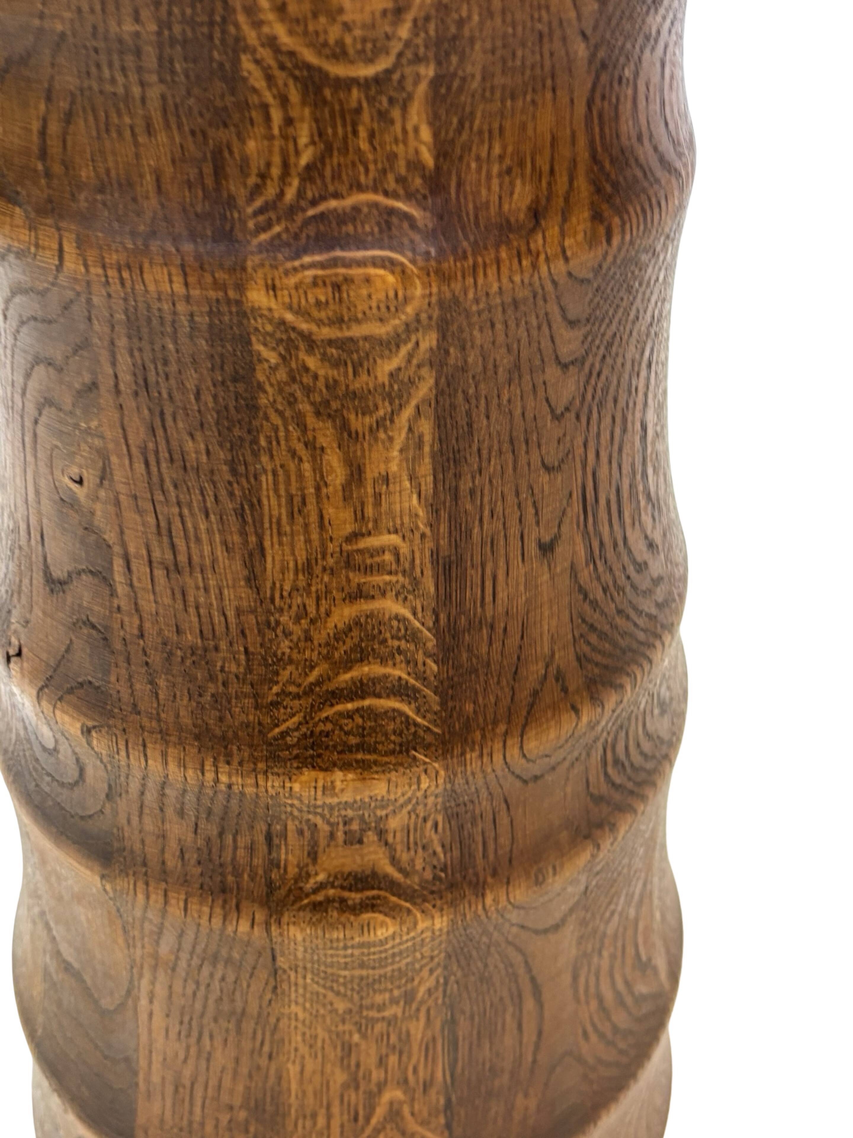 Vintage umbrella holder wooden basket storage 1960 minimalist design