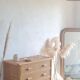 Commode en rotin années 70 vintage
