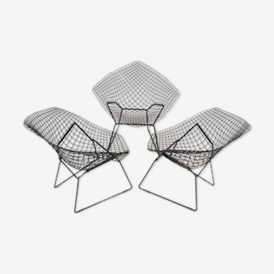 Patins pour chaises Bertoia (set de 4), Knoll International