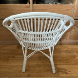 Old rattan children's chair