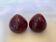 Sel et poivre goutte style marbre rouge