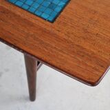 Vintage teak coffee table by wébé, van teeffelen