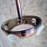 Art Deco pendant lamp glass building