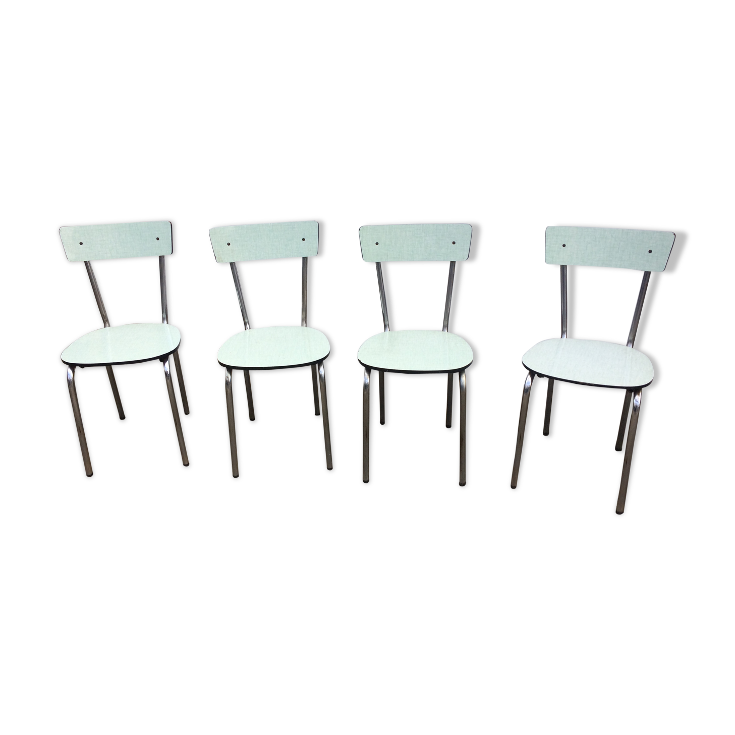 Set of 4 chairs formica