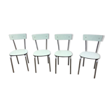 Set of 4 chairs formica