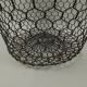 Metal harvest basket