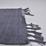 Vintage Black Hemp Rug sku3956