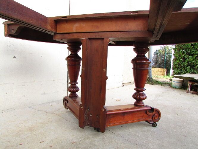 Mahogany table, 1890/1900