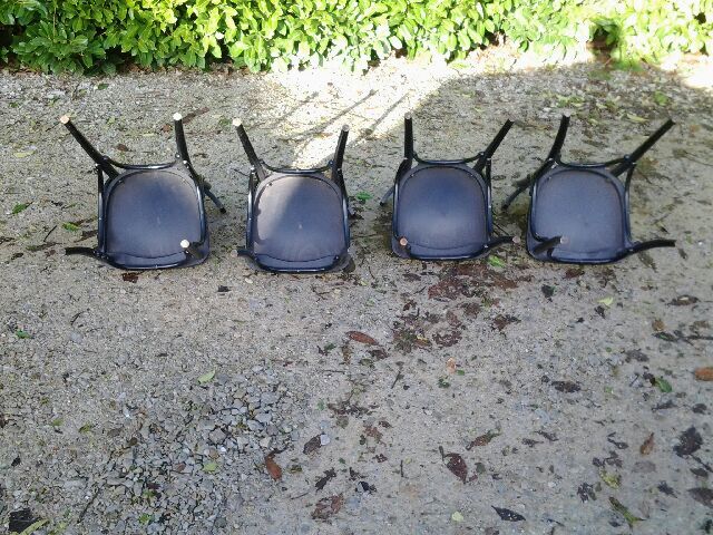 Set of 4 chairs Bistro Thonet wooden
