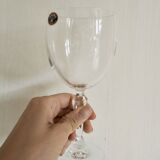 Set of 9 Bohemian Crystal Wine Glasses