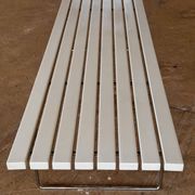 Harry Bertoia designer bench for Knoll International circa 1970