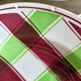 Set of 12 mismatched antique soup plates
