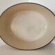 Tureen Le Creuset vintage oval casserole in brown enamelled cast iron size 30