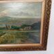 Painting on old panel