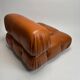 Camaleonda Lounge Sofa in Cognac Leather by Mario Bellini for B&B Italia, 1973, Set of 4