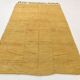 6x9 Mustard Yellow Handwoven Kilim Rug, Area Rug For Home Decor, 168x270 Cm