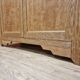 Oak wardrobe 2 doors Art Deco style renovated