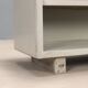 Small metal bookcase from the 1960s