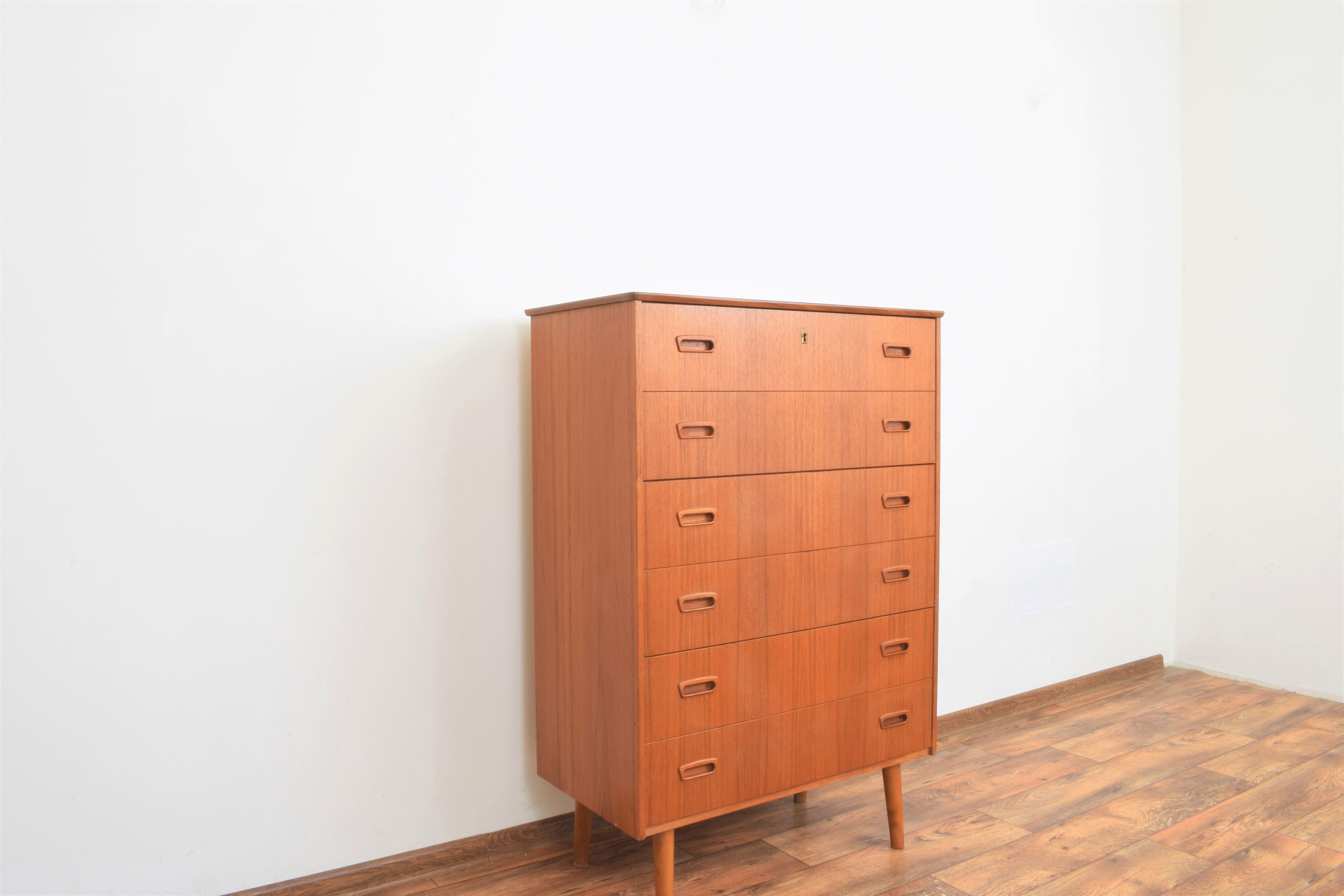 Norwegian Teak Chest of Drawers