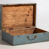Antique light blue patinated box (c.1920)