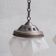 Mid-century large glass pendant(s)