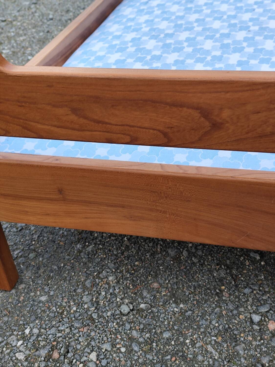 Pair of elm burl beds attributed to Maison Regain