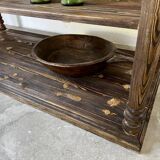 Table - 50s drapery console