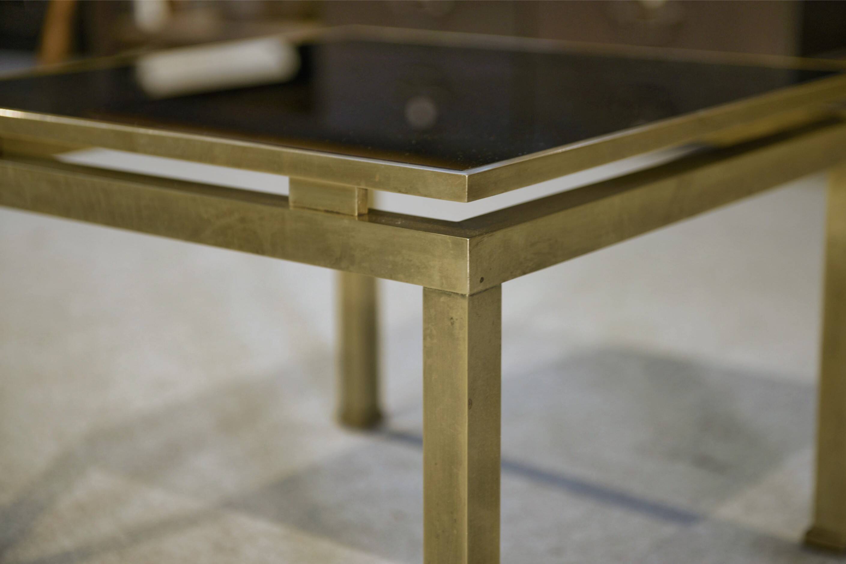 Paire de tables basses Guy Lefevre 1960’s