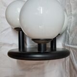 Ceiling lamp 3 opaline balls, 1980